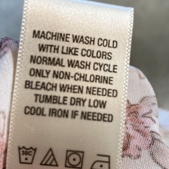 Beacon Apparel Blouse Womens XXL Floral‎ Tank Top V Neck Multicolor - Picture 7 of 8